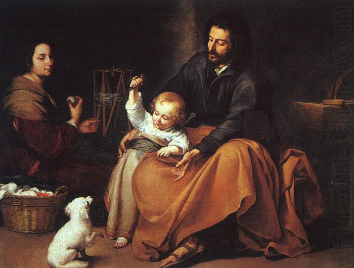 Bartolome Esteban Murillo The Holy Family  dfffg china oil painting image